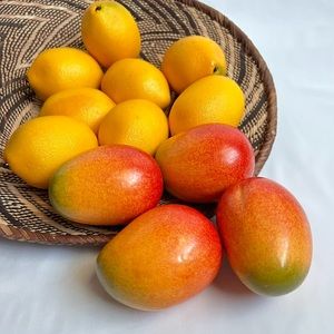 Faux Fruit (basket not included)